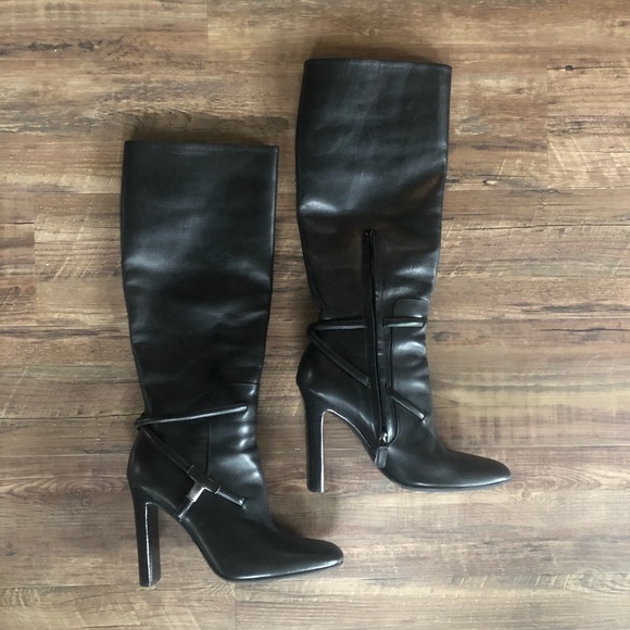 Tom Ford Shoes - TOM FORD Tall Leather Boots Size 40